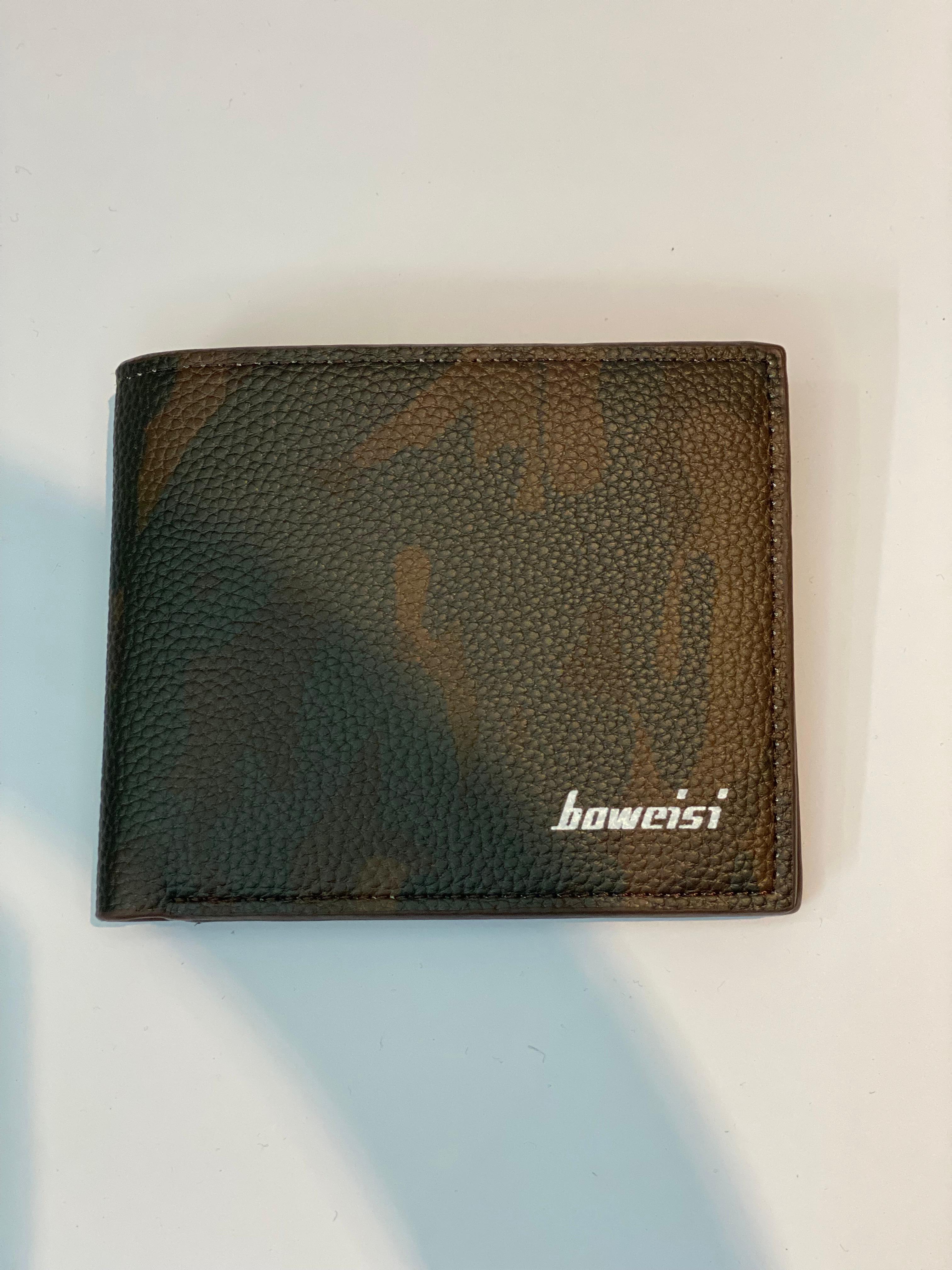 BOWEISI ARMY STYLE LEATHER WALLET