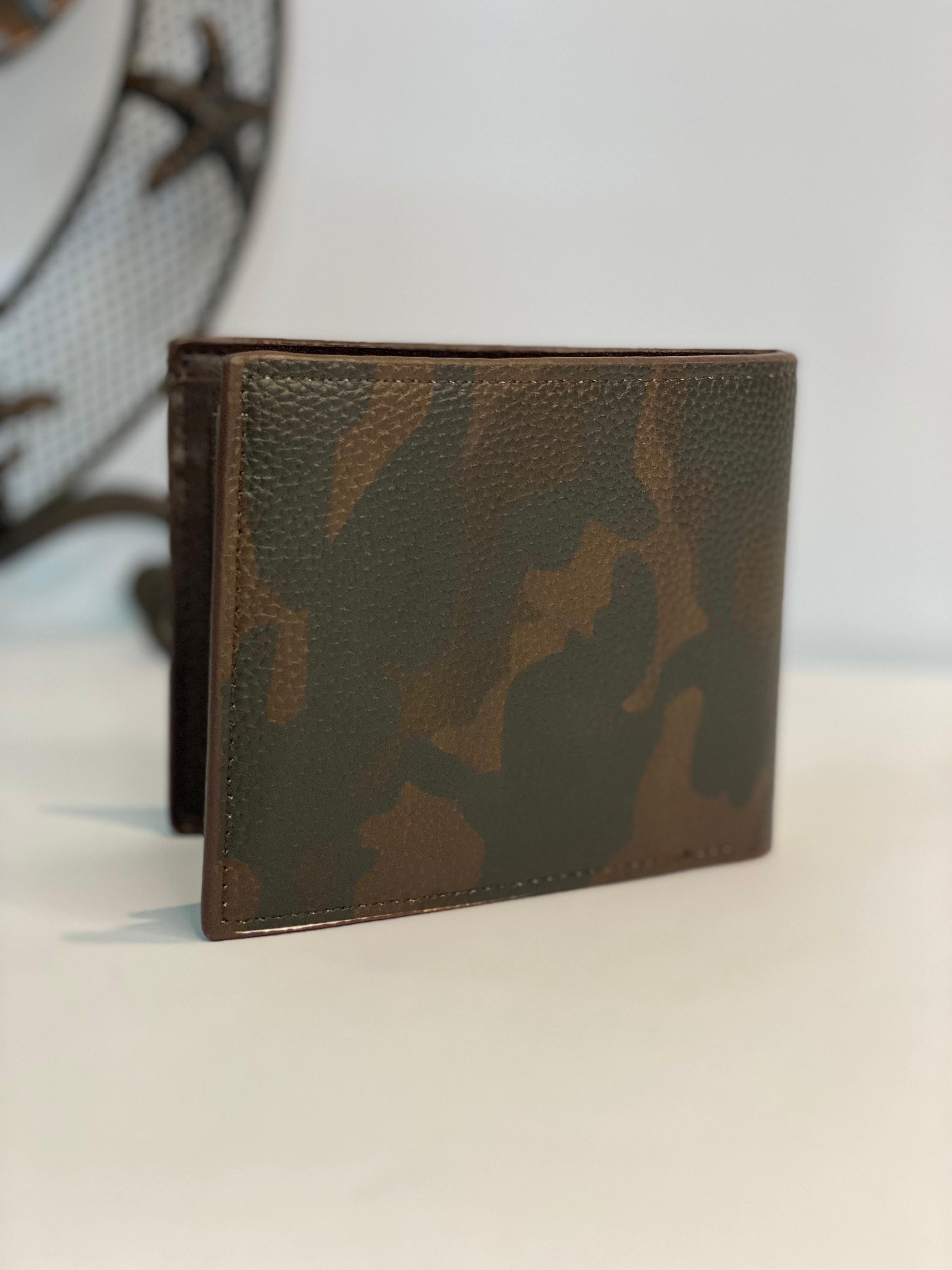 BOWEISI ARMY STYLE LEATHER WALLET
