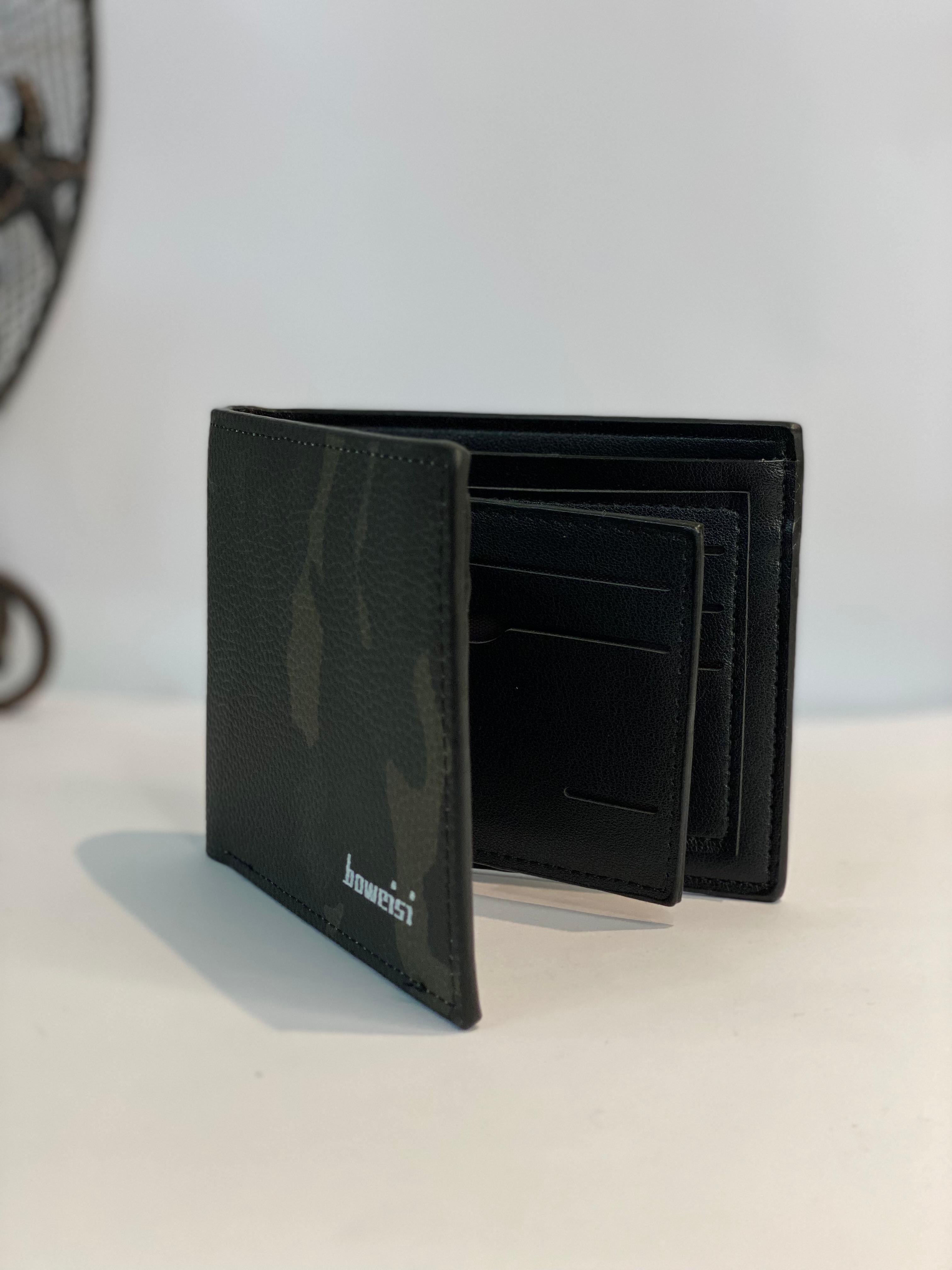 BOWEISI ARMY STYLE LEATHER WALLET