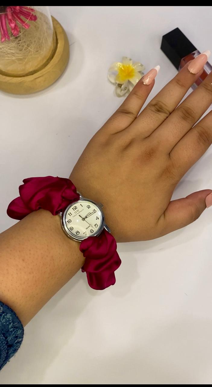 SCRUNCHY WATCHES FOR GIRLS