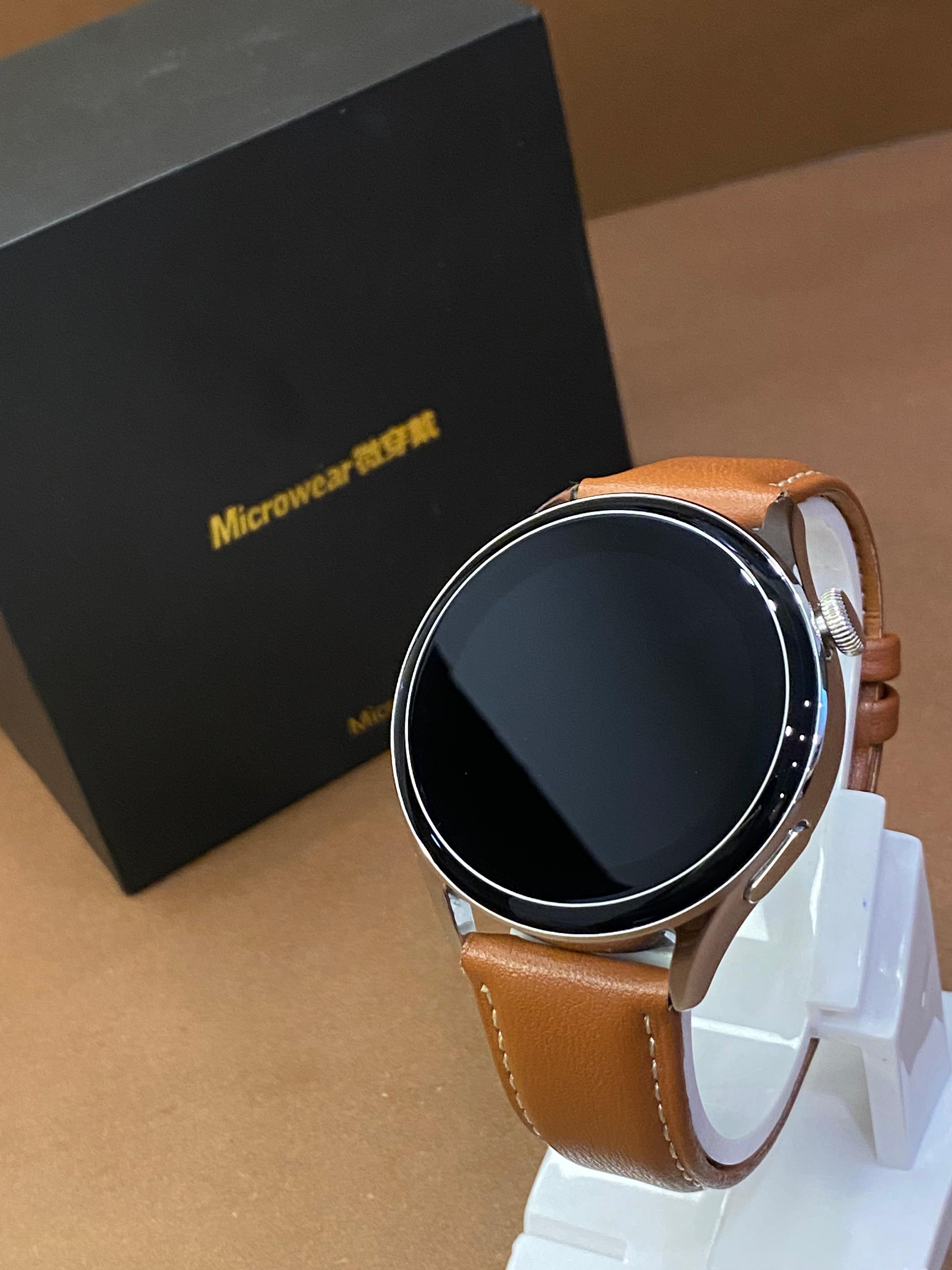 MICROWEAR LEATHER STRAP SMART WATCH SAMSUNG EDITION